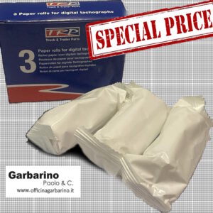 Kit da 3 rotoli di carta per tachigrafi digitali NUOVI