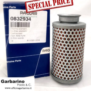 0832934 Filtro olio idraulico sterzo - Nuovo Originale MANN FILTER H615 per DAF