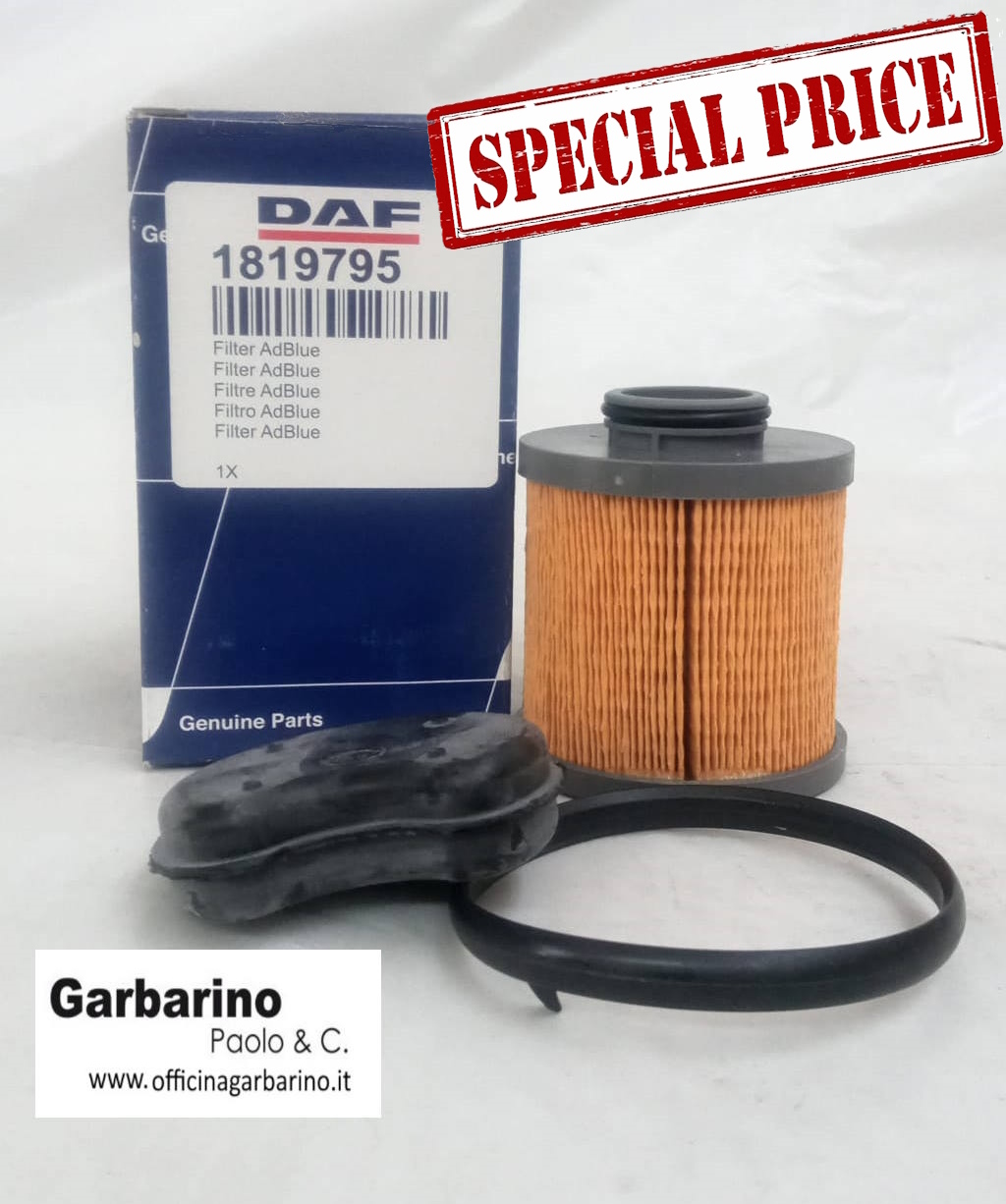 1819795 FILTRO ADBLUE NUOVO ORIGINALE DAF - ADBLUE FILTER NEW DAF