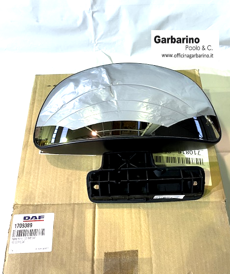 1709389 SPECCHIO RETROVISORE LATO MARCIAPIEDE - NUOVO ORIGINALE DAF LF E6
