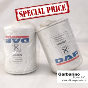 1296929 Coolant filter - New Original DAF - Filtro liquido raffreddamento NUOVO
